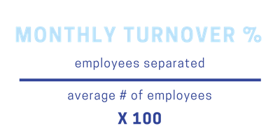 monthly turnover