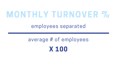 monthly turnover